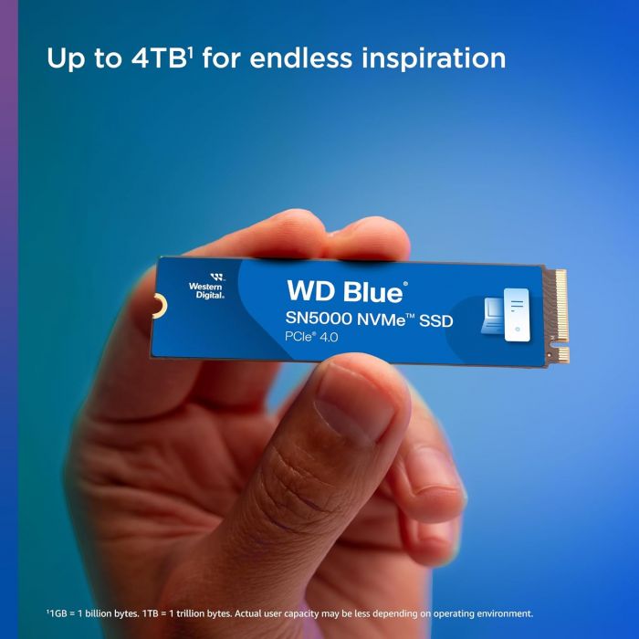 Накопичувач SSD WD M.2 2TB PCIe 4.0 Blue SN5000