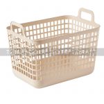 Кошик для зберігання Ardesto 33x22.5x25.2см, 12.5л, пластик PP, бежевий