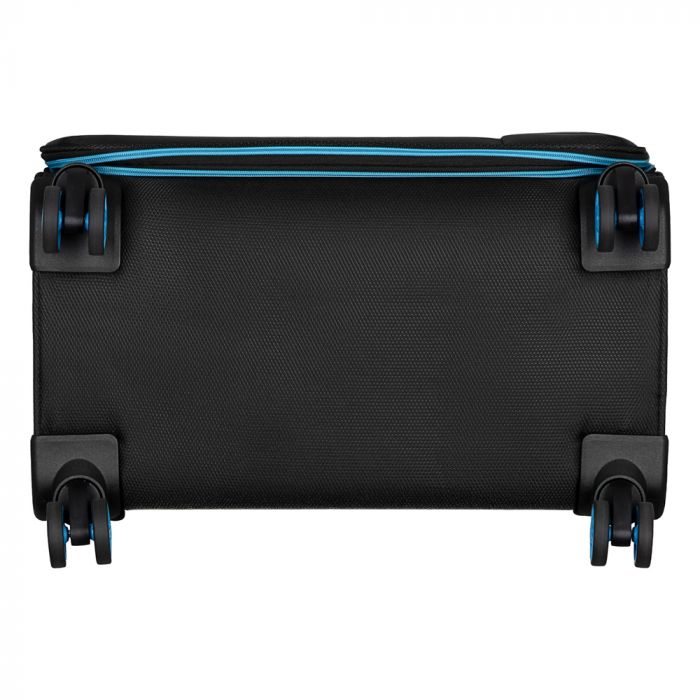 Набір валіз 2E, Trek, (L+M+S), TSA, 4 колеса, + 3 рюкзаки Cabin (2E-BPET-CABIN-BK), поліестр, чорний