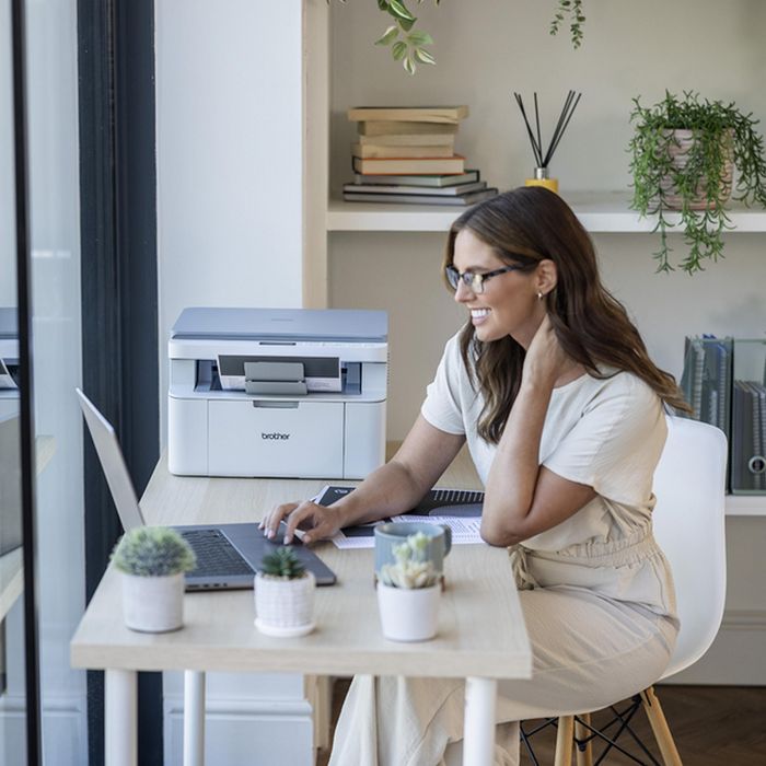 БФП laser mono A4 Brother DCP-L1630W 20 ppm USB Ethernet Wi-Fi