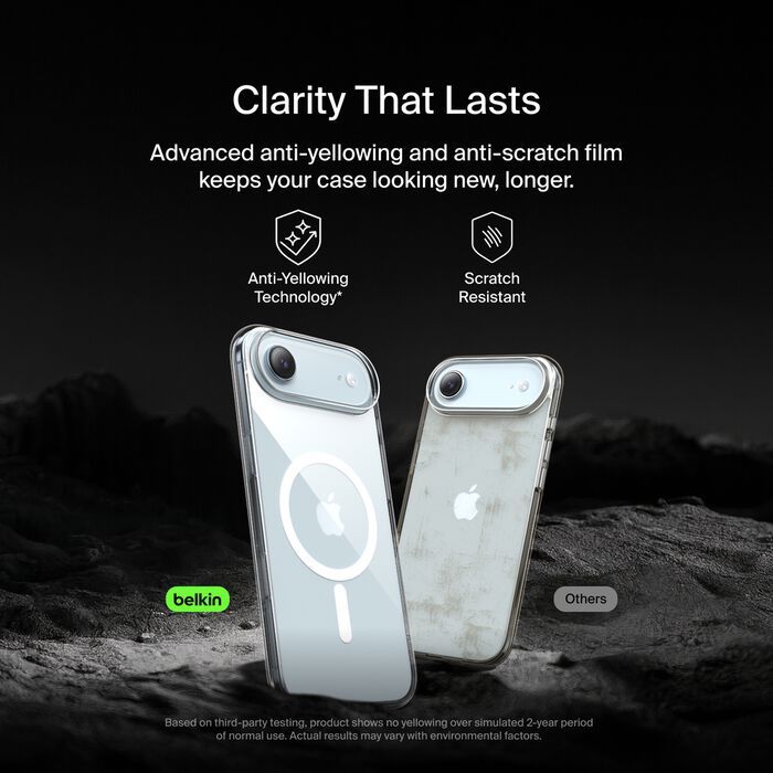 Чохол Belkin для iPhone Air, Magnetic Protective Clear