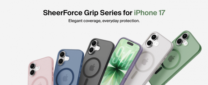 Чохол Belkin для iPhone 17, Magnetic Protective Grip, Sage