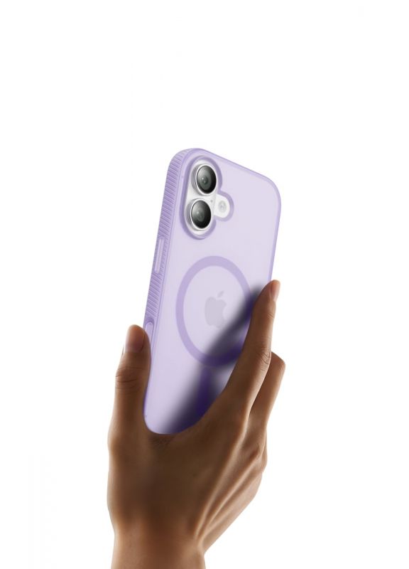 Чохол Belkin для iPhone 17, Magnetic Protective Grip, Lavender