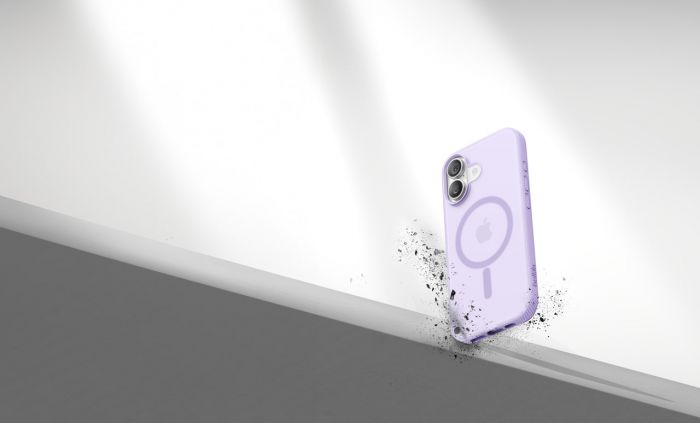 Чохол Belkin для iPhone 17, Magnetic Protective Grip, Lavender