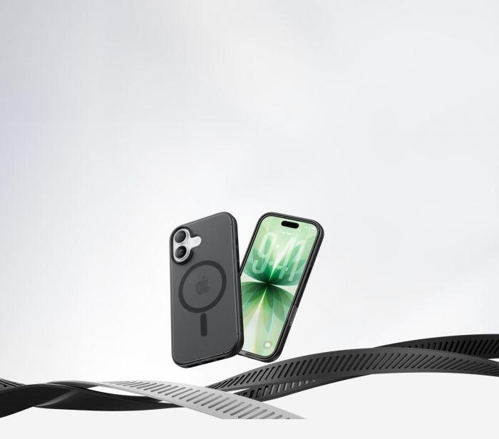 Чохол Belkin для iPhone 17, Magnetic Protective Grip, Black