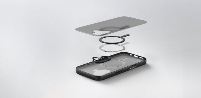 Чохол Belkin для iPhone 17, Magnetic Protective Grip, Black