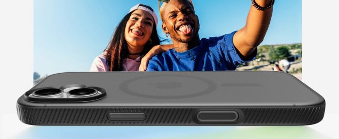 Чохол Belkin для iPhone 17, Magnetic Protective Grip, Black