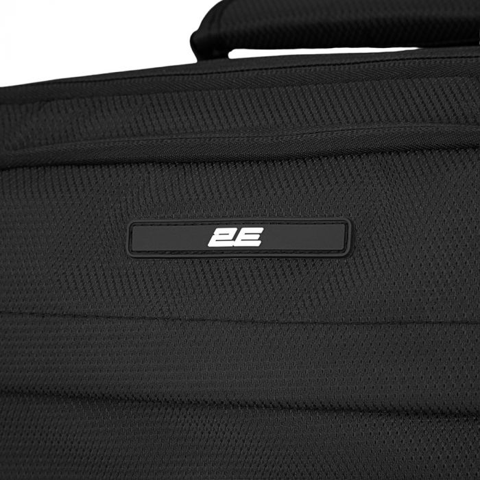 Рюкзак дорожній 2Е Trek, Cabin size, поліестр, EXP, 17/23л, з відсіком для ноутбука 16", чорний