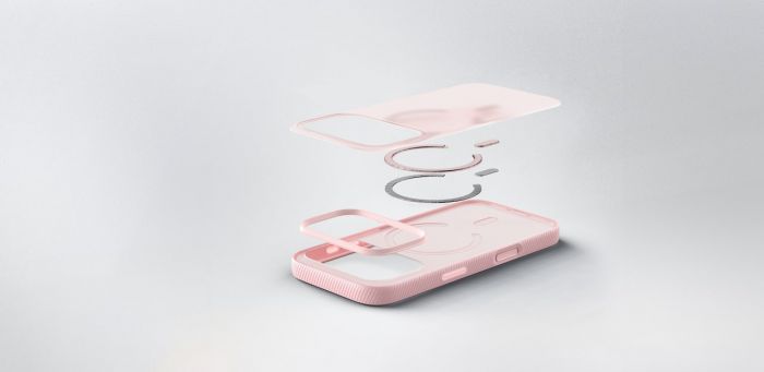 Чохол Belkin для iPhone 17 Pro, Magnetic Protective Grip, Pink