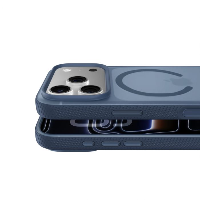 Чохол Belkin для iPhone 17 Pro, Magnetic Protective Grip, Navy