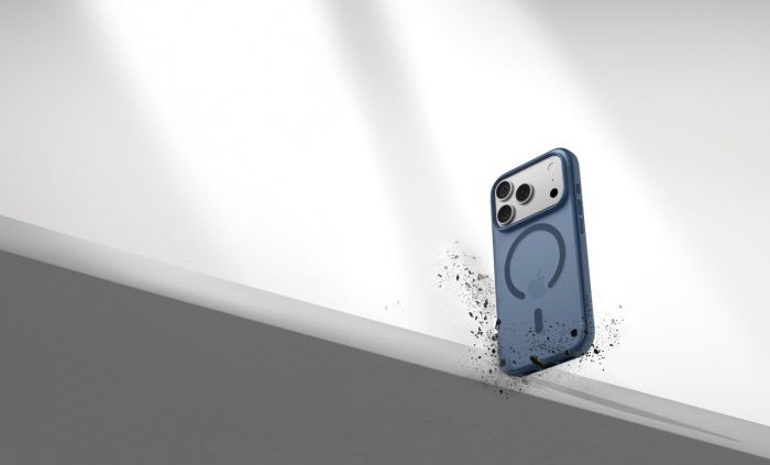 Чохол Belkin для iPhone 17 Pro, Magnetic Protective Grip, Navy