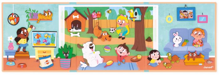 Магнітні історії Janod Домашні тварини