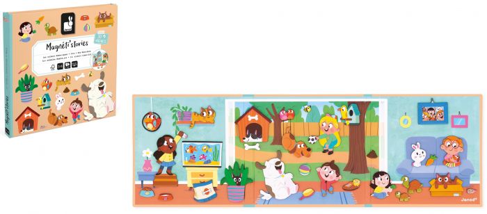 Магнітні історії Janod Домашні тварини