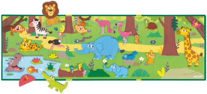 Магнітні історії Janod Африканські тварини