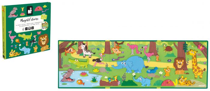 Магнітні історії Janod Африканські тварини