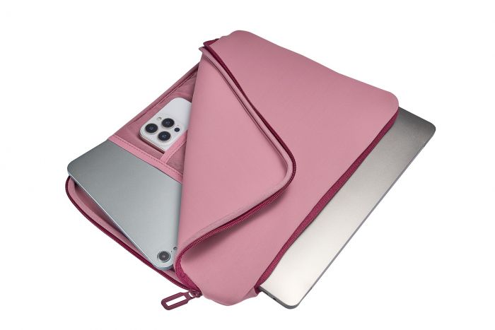 Чохол Tucano Doppio для ноутбука 15"/16", рожевий