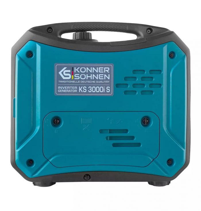 Генератор бензиновий інверторний Konner&Sohnen KS 3000i S 230В, 3-3.3кВт, ручний стартер, 23кг
