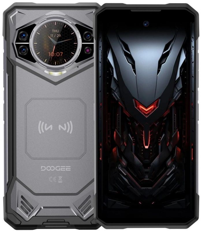 Смартфон Doogee S200 5G 6.72" 12/256ГБ, 2SIM, 10100мА•год, темно-сірий
