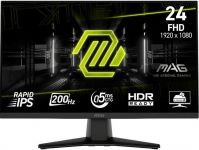 Монітор MSI 23.8" MAG 242F HDMI, DP, Audio, IPS, 200Hz, 0.5ms, sRGB 115%, FreeSync