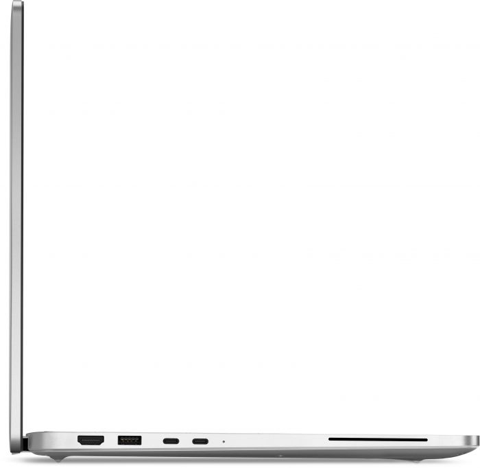 Ноутбук Dell Pro 16 Plus 16" FHD+ AG, Intel U7-265U, 32GB, F512GB, UMA, Lin, сріблястий