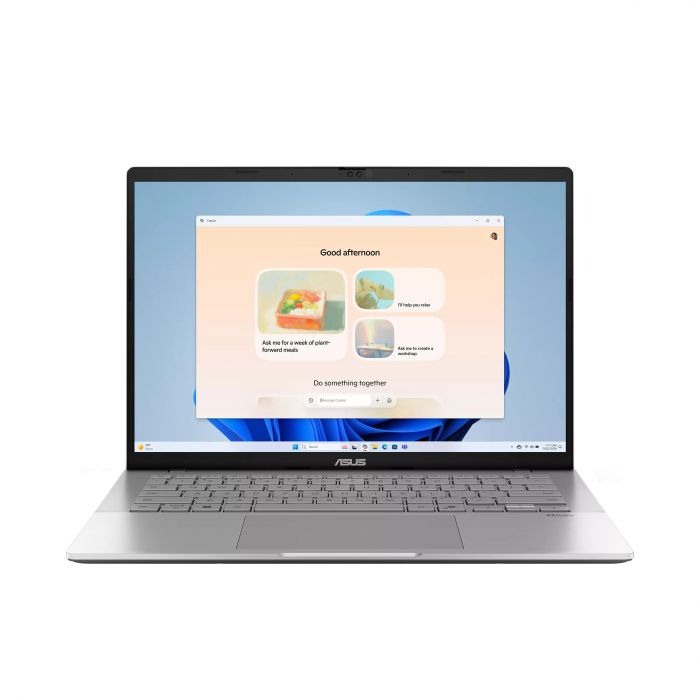 Ноутбук ASUS Vivobook S 14 S3407VA-LY069 14" WUXGA IPS, Intel 5 210H, 16GB, F512GB, UMA, NoOS, Сріблястий