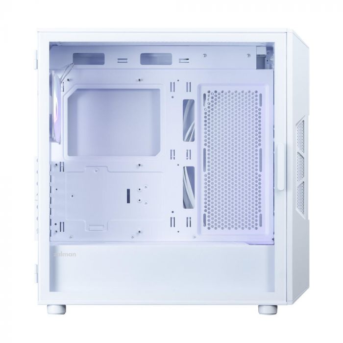 Корпус Zalman I3 Neo ARGB V2 без БЖ, 2xUSB3.0, 1x Type C, 4x120мм, ARGB, VGA 355мм, LCS ready, TG Side Panel, ATX, білий