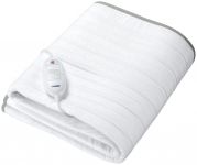 Електропростирадло  Beurer, 150х80см, 60Вт, 3 режими, фліс, білий