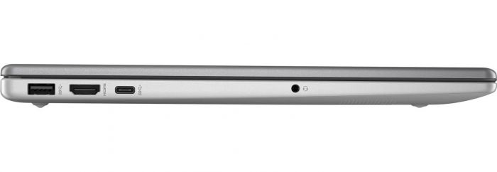 Ноутбук HP 255R-G10 15.6" FHD IPS AG, AMD R5-7535U, 16GB, F1TB, UMA, DOS, сріблястий