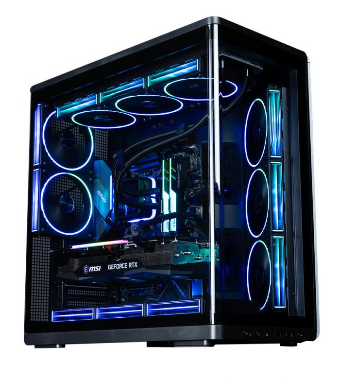 Корпус Zalman P60 без БЖ, 2xUSB3.0, 1x Type C, 3x120мм ARGB Reverse, 2x120мм ARGB, VGA 435мм, LCS ready, Curved Tempered Glass, Dual Chamber, ATX, чорний