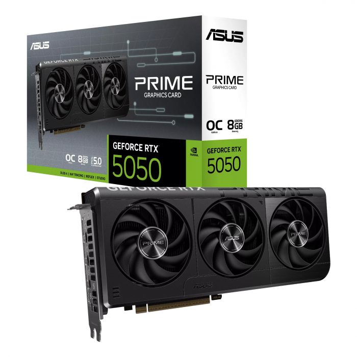 Відеокарта ASUS GeForce RTX 5050 8GB GDDR6 OC PRIME-RTX5050-O8G