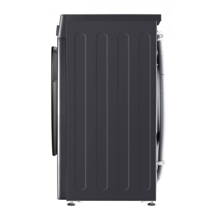 Пральна машина LG фронтальна, 9кг, 1200, A, 48см, дисплей, пара, інвертор, чорний