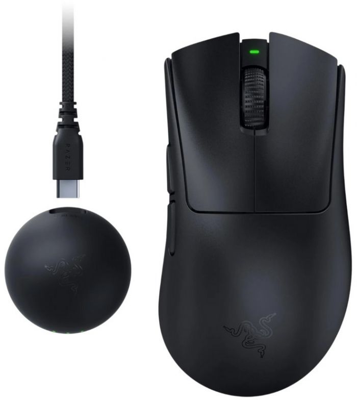 Миша Razer DeathAdder V4 Pro Gen-2, USB-A/WL, чорний