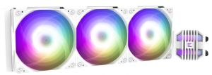 Система рідинного оxолодження  Zalman Alpha 2SE A36 ARGB, LGA1851, 1700, 1200, 115x, AM5, AM4, TDP 350W, білий