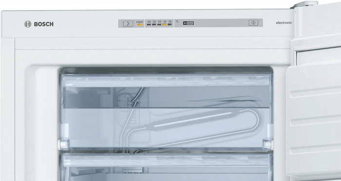 Морозильна камера Bosch, 152x60x65, 182л, 1дв., E, ST, білий