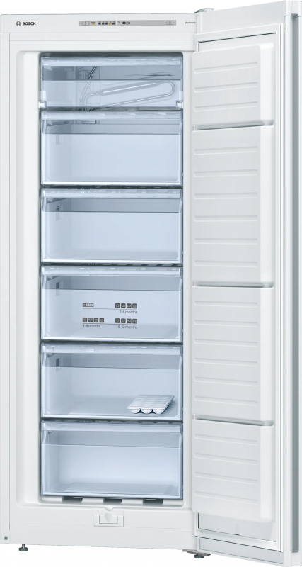 Морозильна камера Bosch, 152x60x65, 182л, 1дв., E, ST, білий