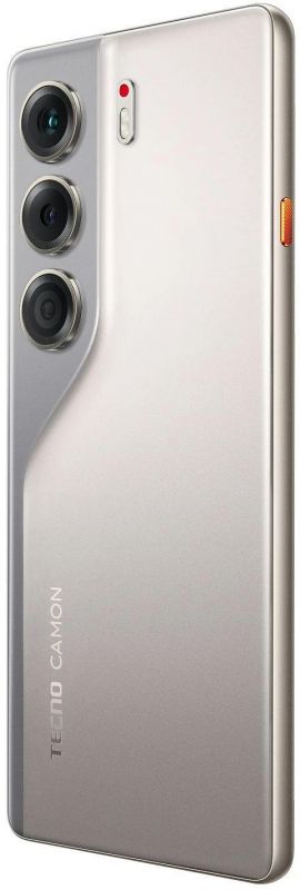 Смартфон TECNO Camon 40 (CM5) 6.78" 8/128ГБ, 2SIM, 5200мА•год, Sandy Titanium