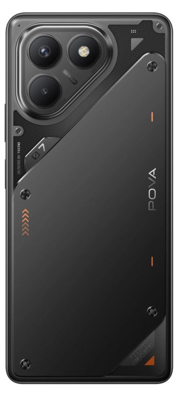 Смартфон TECNO POVA 7 Neo (LJ6) 6.78" 8/128ГБ, 2SIM, 7000мА•год, Geek Black