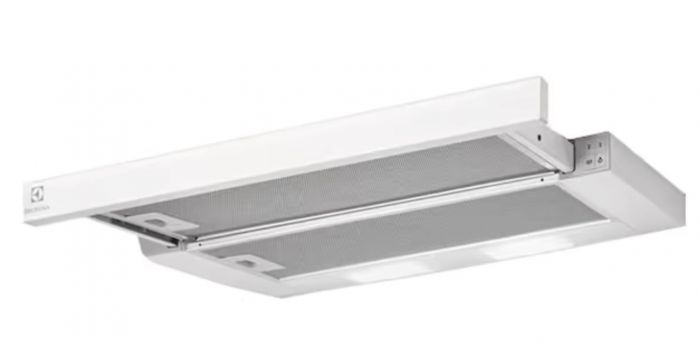 Витяжка Electrolux телескопічна, 59см, 410м.куб/год., білий