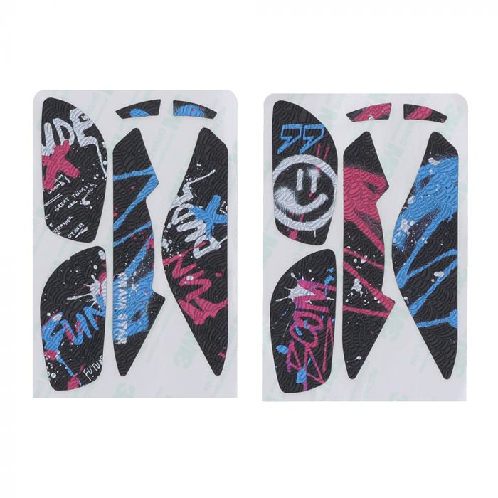 Миша GravaStar Mercury X Pro, 8K, BT/WL/USB-A, RGB, Neon Graffiti