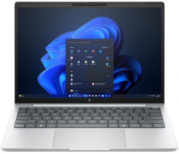 Ноутбук HP EliteBook 8-G1i 13.3" WUXGA AG, Intel U7-255U, 32GB, F1TB, UMA, Win11P, сріблястий