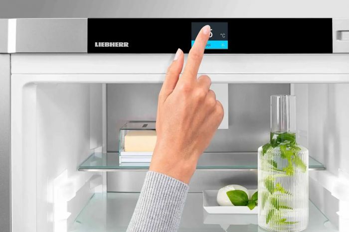 Холодильник Liebherr вбудований багатодверний, 177x111.8х54.6, холод.відд.-277л, мороз.відд.-138л, 4дв., A++, NF, інв., диспл внутр., зона св-ті, білий