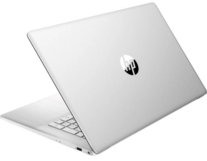 Ноутбук HP 17-cp3019ua 17.3" FHD IPS AG, AMD R7-7730U, 16GB, F512GB, UMA, DOS, сріблястий