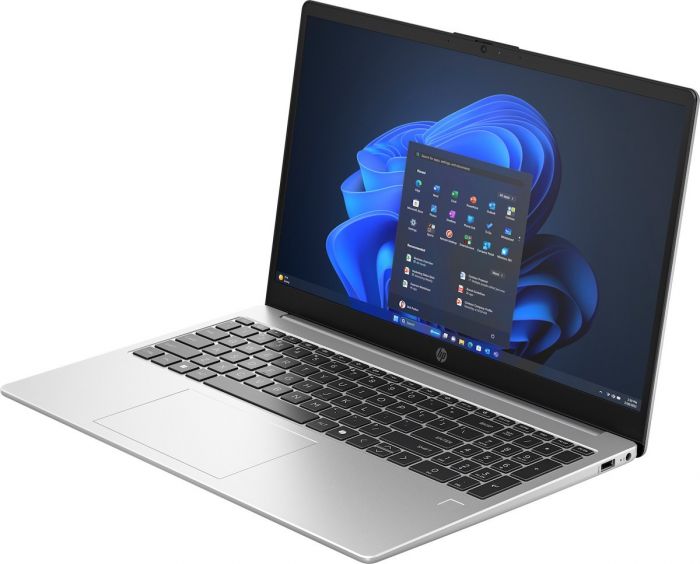 Ноутбук HP 250R-G10 15.6" FHD IPS AG, Intel 5-120U, 16GB, F512GB, UMA, Win11P, сріблястий