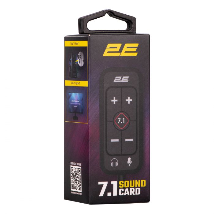 Зовнішня звукова карта 2E GAMING SCG-001, 7.1, 1*3.5мм, USB-A