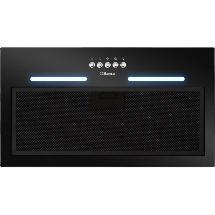 Витяжка Hansa вбудована, 55см, 400м.куб/год., чорна