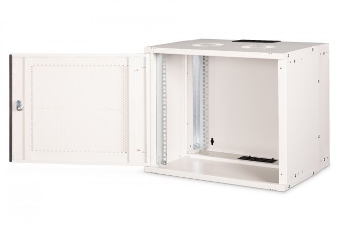 Шафа DIGITUS 19", 9U, SOHO PRO, перфоровані двері, 540x400 мм, 60кг максимально, сіра