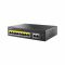 Комутатор Netis P110GH 8xFE PoE, 3xGE (2xUplink, 1xSFP), 120Вт, Некерований