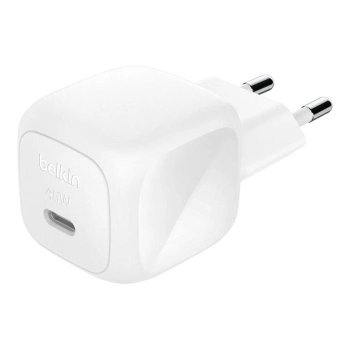 Зарядний пристрій мережевий Belkin 45Вт USB-С PD PPS, білий