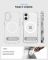 Чохол Spigen для iPhone 17, Ultra Hybrid S MagFit, Clear White
