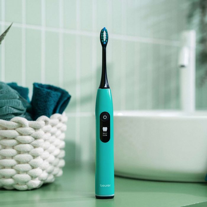 Щітка зубна електр. Beurer, Ocean Breeze GP, 80т. колив/хв, насадок-2, 5 режимів , бірюза